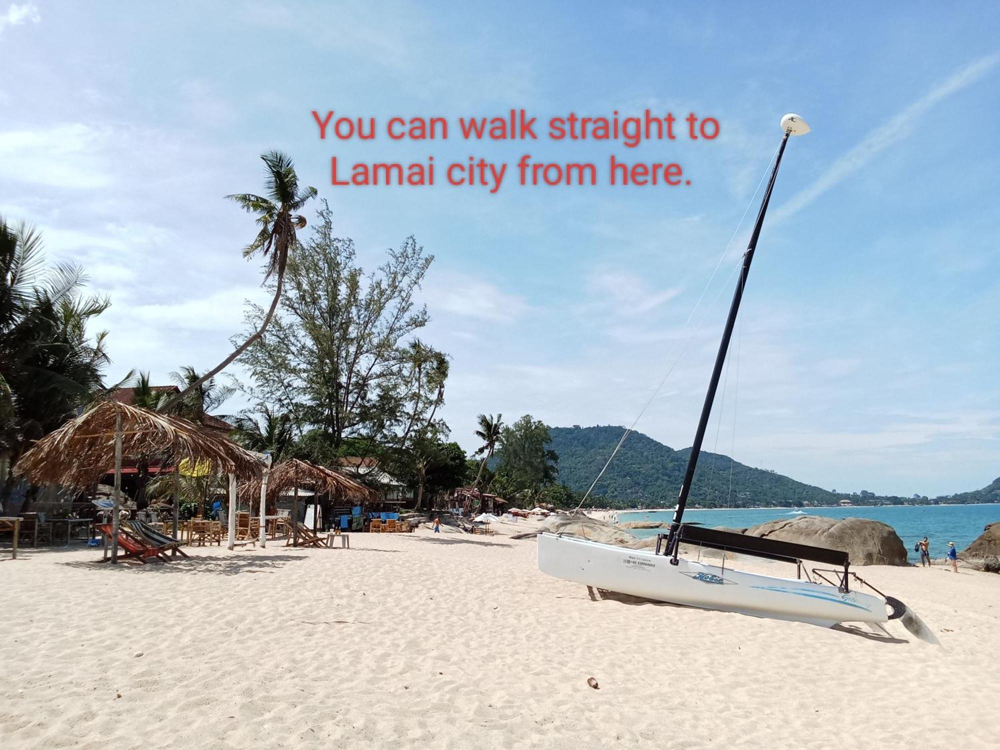 Private Lodge Beachside Samui Lamai Exterior foto